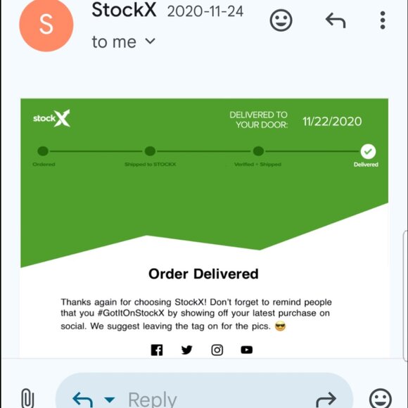 Jordan 1 OFF-White UNC - Picture 2 of 7